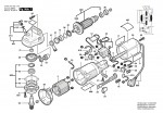 Bosch 0 603 273 203 Pws 710 Angle Grinder 230 V / Eu Spare Parts